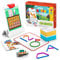 Osmo Little Genius Starter-Set für iPad + frühes Mathematikabenteuer – 6 Lernspiele – Alter 3–5 Jahre – Zählen, Formen, Phonik und Kreativität (Osmo iPad-Basis im Lieferumfang enthalten)