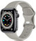 Epova Cinturino in Silicone Compatibile con Apple Watch 44mm 42mm 45mm 46mm 49mm, Cinturini di Ricambio per Apple Watch Ultra/Ultra 2/ iWatch SE Series 10 9 8 7 6 5 4 3 2 1, Grigio, Grande