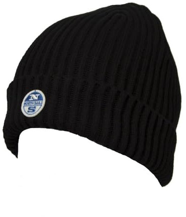 NORTH SAILS Herren Beanie-Mütze, Schwarz 0999, One Size