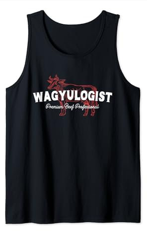 Wagyulogist Wagyu Rind BBQ Grillmeister Japan Steak Grillen Tank Top