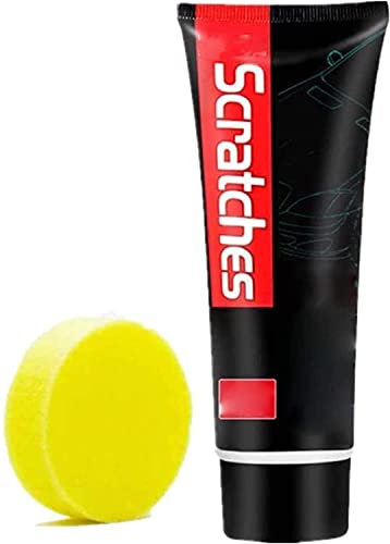 Scratch Free Stove Top Scratch Remover,Multipurpose Cooktop Cleaner,Cleaner Cook Top Cleaner and Polish,Easily Remove Scratches,for Kitchen Home Tool and Car Maintenance,with Sponge