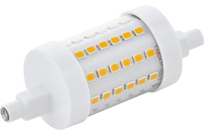 EGLO R7S LED dimmbar, Stablampe mit 360° Ausleuchtung | 8 Watt (entspricht 68 Watt), 950 Lumen, Stableuchte Maiskolben warmweiß, 2700 K, Leuchtmittel Ø 2,9 cm, 7,8 cm
