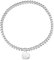 Materia Kugelarmband elastisch mit Herz Anhänger Damen Armband Silber 925 SA-147-58_Z44_Ohne Gravur