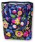 PromotionGift - Wiederverwendbare Faltbare Kühltasche, Einkaufen, Strandtasche leicht und langlebig, mit Innenfutter aus Aluminium für perfekte Kühlfunktion - 25L (Wild Flowers I)