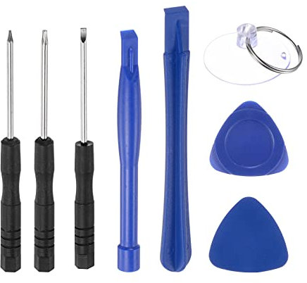 sourcing map 8 in 1 Electronics Repair Tool Kit with Magnetic Mini Screwdriver Opening Pry Tool for Repair Mobile, Computer, Watch, Eyeglasses