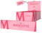 Mascotte® Pink Slim Magnet 34 x 50 Heftchen | Rosa Long Papers Zigarettenpapier | Schmal und Dünn Drehpapier mit Magnetverschluss | 1700 Blättchen