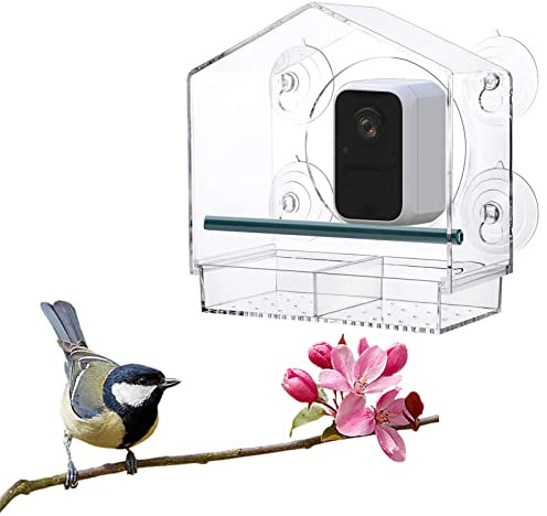 SPORTARC Smart Vogelfutterstation Kamera, Vogelbeobachtungskamera, automatische Aufnahme von Vogelvideos & Bewegungserkennung, Vogelhaus-Kamera, für Familie