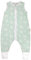 MOYO Baby Schlafsack mit Füßen I Mint mit Regenbogen I Atmungsaktiver Babyschlafsack 1.0 TOG in 100cm I Schlafsack mit Beinen aus 100% Bio-Baumwolle I GOTS-Sommerschlafsack für Babys & Kleinkinder