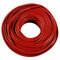 FMIC.PRO Tuyau en silicone renforcé pour vide 1 m Rouge 3 mm