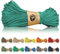 Ganzoo Paracord 125 Seil 1mm Takel-Schnur, Nylon & Polyester, Allzweckseil für Armband, Hundehalsband, Hundeleine & Knüpfen, Takeln, Camping & Survival, Türkis