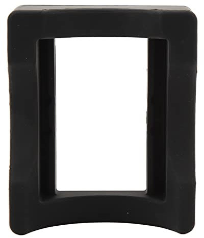 VGEBY Tassenhalter, Rutschfester, Wasserdichter Silikon-Becherhalter mit Integriertem Schlitz für die Dekoration von Flaschen (BLACK)