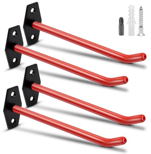 CCLIFE Reifen Wandhalterung 4er Set Reifenhalter für Felgen und Reifen, inkl. Schrauben, Felgenhalter zur Wandmontage