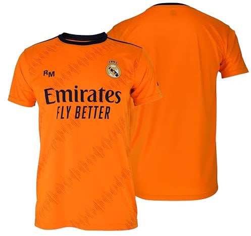 Real Madrid Maillot extérieur pour Hommes - Taille M/Medium - Saison 2024/2025 - Maillot de Football pour Adultes - Maillot de Fan Officiel du
