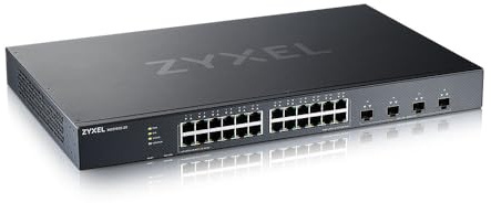 Zyxel Nebula Switch Smart Managed Ethernet Gigabit a 24 porte con 4 slot SFP + 10G e modalità Cloud ibrida [XGS1935-28]