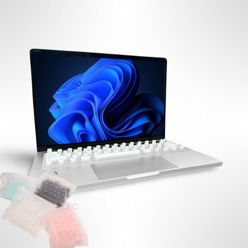 Generic Tippy Type Keyboard Cover for Long Nails, Raised Keys, Reduced Typos, Manicure Protection, Fits Macbook Pro and Macbook Air, Pink