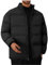 Generisch Winterjacke Herren Baumwolle Daunenjacke Warm Jacke M-5XL ohne Kapuze Steppjacke Winter Herren-Jacken Bequeme Skijacke Casual Puffer Jacket Große Größen Übergangsjacke Herren Sale Schwarz M
