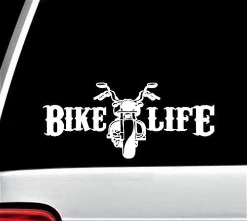 Rakelfix Biker Life Motorrad Biker Chopper Inside Aufkleber Größe/Farbe ANPASSBAR Sticker Autoaufkleber