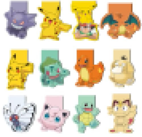 Lets Joy Lesezeichen Magnetisch Kinder, 12PCS Magnetische Lesezeichen Tiere, Magnet Seiten Markierungen, Magnetische Lesezeichen Bunt, Süsse Tiere Lesezeichen Lesebriefpapier Geschenke