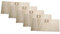 5 Sacchetti Di Carta For La Polvere, Compatibili Con STANLEY, Accessori For Aspirapolvere Serie AT18134P 15L