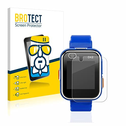 BROTECT Protector Pantalla Cristal para Vtech Kidizoom Smart Watch DX2 Protector Vidrio - [Dureza 9H, Anti-Arañazos]