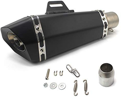Pot Echappement Paddock pour Kawasaki Ninja 400/300 Silencieux Noir