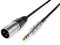 Audibax Silver Cable XLR Macho a Jack Balanceado 1,5 Metros Negro