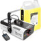 BeamZ S1500LED Nebelmaschine mit Flüssigkeit Set, 1500 Watt Rauchmaschine mit LED Lichteffekt, Fogger inkl. 5 Liter Nebelfluid, Fog Machine mit Fernbedienung, Timer, Intervall, DMX, 3,5 L Tank