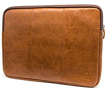 NEGOTIA Vintage Abbey - Housse Ordinateur 13 Pouces - Pochette macbook air 13 Pouces - Housse macbook air 13 - Pochette Ordinateur 13 Pouces - Sacs et Housses pour Ordinateur Portable - Marron