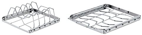 Mediablue Edelstahl Spareribs- und Baconhalter Grill BBQ Grillen Barbecue Rippchenhalter