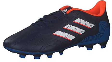 adidas Unisex Copa Sense.4 Fxg Sneaker, Team Navy Blue FTWR White Blue Rush, 42 EU