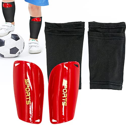 Parastinchi da Calcio per Bambini, Parastinchi con Calcio Calzino Parastinchi, Parastinchi Calcio per Bambino, Ragazzi, Ragazze, Giovani, Uomo, Unisex Adulto-Taglia S