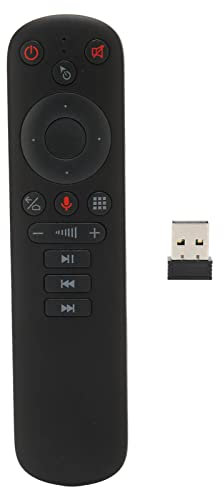 G50s Drahtlose Bluetooth-Sprachfernbedienung, TV-Box-Ersatzfernbedienung, Eingebauter Gyroskopsensor, Unterstützt IR-Lernen, für TV-Box, Computer, für RPI, für Telefon mit(G50S mit Gyroskop)