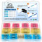 120 Pcs Heat Shrink Butt Connectors, Insulated Waterproof Wire Connector Kit, Splice Crimp Tinned Copper Terminal Electrical Connectors for Marine Cable Wiring Speaker Automotive