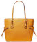 Michael Kors Voyager Reise-Tragetasche mit Reißverschluss, genarbtes Leder (Ringelblume), Ringelblume
