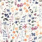 SOEWIOU Floral Peel and Stick Wallpaper, Ink Flower Leaves Wallpaper Vinyl Self Adhesive Wall Paper for Home Bedroom Cabinets and Kitchen Deco (17.51x 118.1)