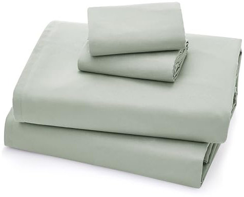 CASUAL LIVING Kingsize-Bettlaken-Set, 4-teilig, kühlende Bettlaken mit 2 Kissenbezügen, weiche Mikrofaser, hypoallergen, waschbar, tiefe Taschen, leicht, Bettwäsche für Schlafzimmer, Kingsize