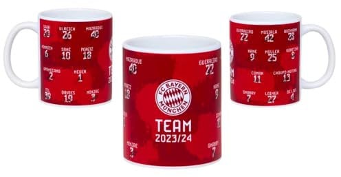 FC Bayern München Tasse Signature 2023-24, Rot