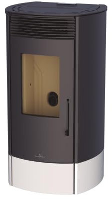 BRICOSOL ESTUFA DE PELLET BRONPI MODELO TREBOL-MARFIL CON WIFI INCLUIDO DE SERIE