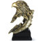 H&W Goldener Weißkopfseeadler Figuren - Das Nationalemblem der USA - Statue Dekoration für Zuhause/Arbeitszimmer/Wohnzimmer, tolle Sammelfiguren, bestes Geschenk für den Mann, Golden (HH17-D4)