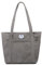 HUA ANGEL Vintage Canvas Damen Handtasche Schultertasche Crossbody Mittelgroß Vintage UmhäNgetasche Mit Vielen FäChern FüR Die Arbeiten Sportlich Shopping