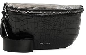 Tamaris Alessia Kroko Crossover Bag Black