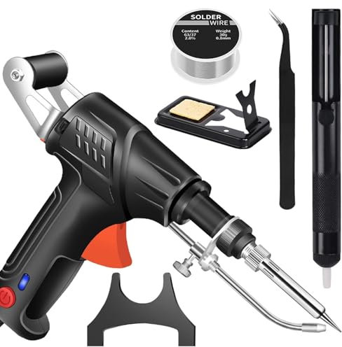 Outils de soudage laser industriels à chauffage interne, fer à souder multifonction, pistolet à souder, poste à souder portatif, machine à souder (Black,External Heat)
