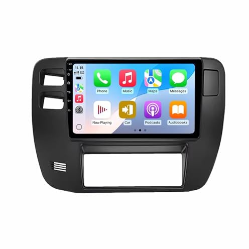 Android 13 2 DIN Pantalla Táctil Radio 9 Coche Pantalla para Nissan Patrol Y61 1997-2005 con Enlace Espejo/Navegación GPS/Radio FM/BT/Mandos Volante/Reproductor Multimedia(2+32G)