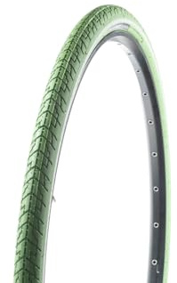 28 Zoll Dutch Perfekt Fahrrad Reifen 40-622 Holland City 28x 1 5/8x1 1/2 Reflex Grün