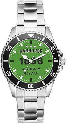KIESENBERG Hannover Geschenk Artikel Idee Fan Uhr 6046