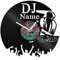 GRAVURZEILE Schallplattenuhr DJ aus Vinyl mit kostenloser Gravur Vinyl-Uhr Upcycling Design Wand-Deko Vintage Wand-Dekoration Retro-Uhr Made in Germany