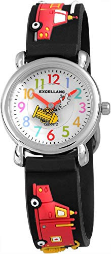 Excellanc Kinderuhr Junge & Mädchen Armbanduhr Kinder Analog – Kinder Uhr Kinderarmbanduhr ab 7 Jahre Kids Watch