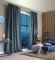 HOMEbasics THERMOVORHANG MIT KOMBIBAND, Polyester, GRAU, 225 X 135 cm, 085960-0903 225 X 135