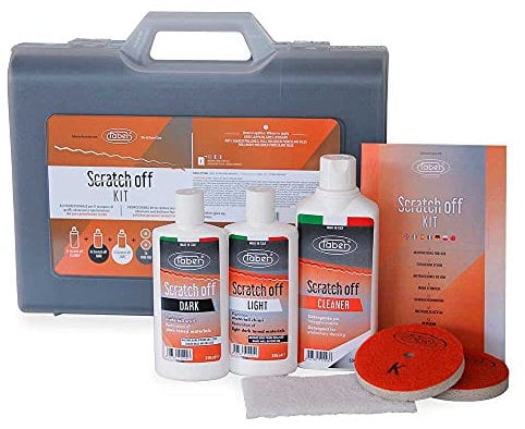 FABER Professionale: Kit rimozione graffi per piastrelle in ceramica porcellanata lucidata