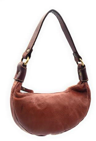 BAYSIDE BS749 Clutch-Stil, Mondwolken, Vintage-Leder